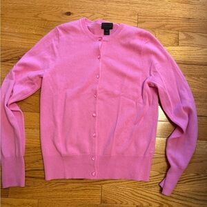 J. Crew Pink Women's Cardigan Sweater